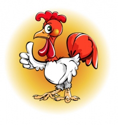 Rooster vector image
