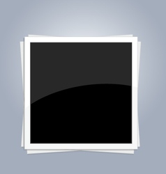 Photo frame vector image
