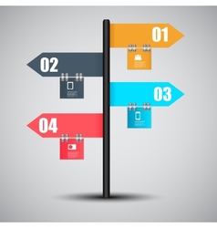 Infographic template business vector image