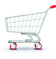 Shopping cart vector image
