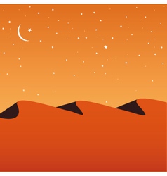 Desert vector image