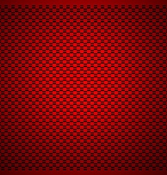 Red carbon background vector image