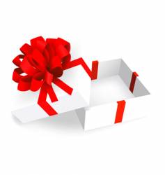 Gift box vector image
