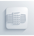 Light square icon Eps10 vector image