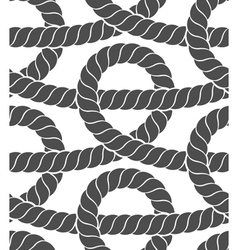Ropes seamless pattern vector image