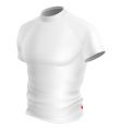 White t-shirt vector image