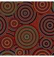 Australian aboriginal colorful geometric art vector image
