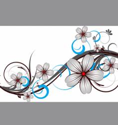 Floral abstraction vector image