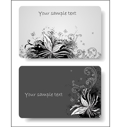 Business cards templates vector image