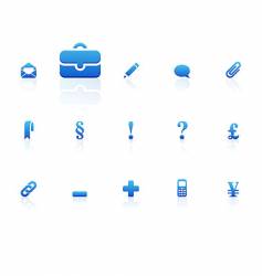 Icons vector image