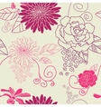 Flower seamless vector image