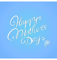 Happy mothers day card vector image