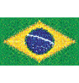 Brazil flag vector image