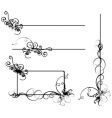 Design scrolls vector image