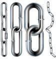 Chain link seamless vector image