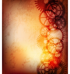 Grungy banner vector image