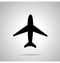 Planes silhouette Royalty Free Vector Image - VectorStock