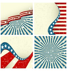 Patriotic background vector image