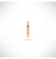 Thermometer icon vector image