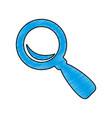 Lupe magnifying glass Lupe magnifying glass vector image