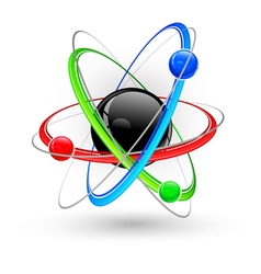 Central nucleus vector image