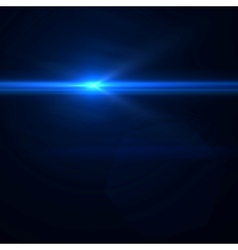 Lens flare vector image