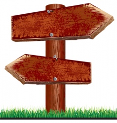 Road sign vector image