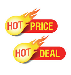 Retail tags vector image