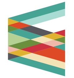 Retro geometric Retro geometric vector image