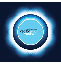 Abstract Light Glow frame vector image