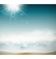 Beach background Beach background vector image