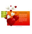 Website template vector image