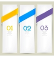 Colorful bookmarks for text background Colorful bookmarks for text background vector image