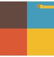 Retro Patterns Background vector image