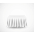 Dining table vector image
