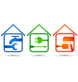 Home repair vector image