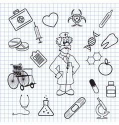 Medicine vector image