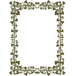 Vine frame Vine frame vector image