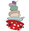 Kitchenware cartoon vector image