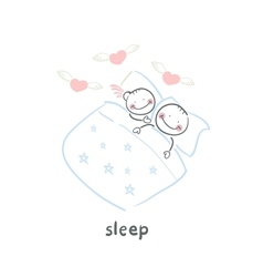 Sleep Sleep vector image