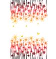Fire flower vector image