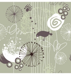 Floral pattern vector image