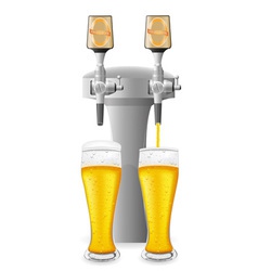Beer equipment 02 vector image