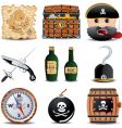 Pirate icon vector image