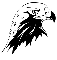 Tattoos Eagles head vector image