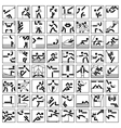 Sport icons set vector image