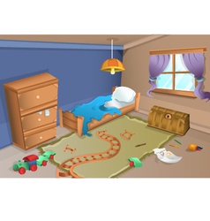 Child Bedroom vector image