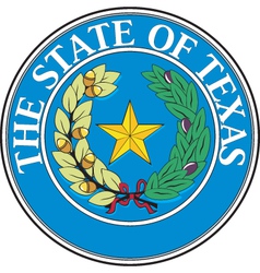 Texas vector image