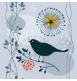 Floral background vector image