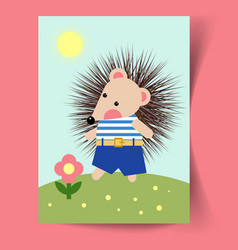 Hedgehog Hedgehog vector image